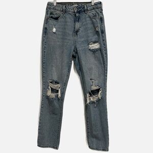PacSun distressed mom jean. Size 27.
